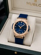 Bold Blue Dial Luxury Watch | HS Store