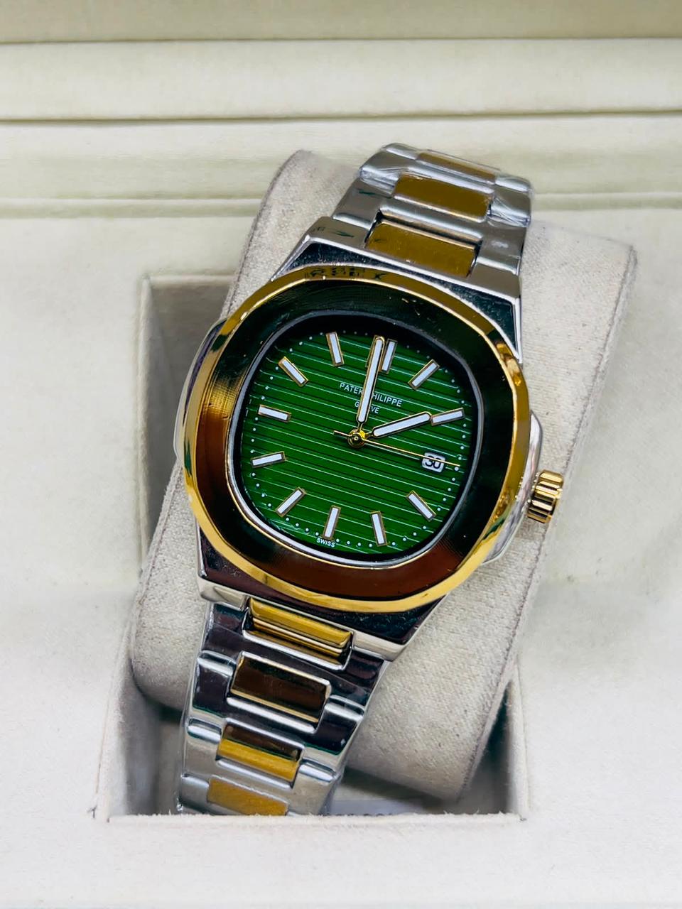 Patek Philippe Nautilus Green Dial Watch
