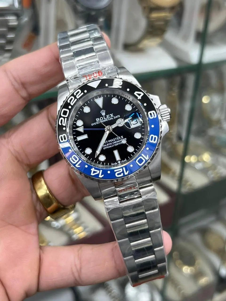 Rolex GMT-Master II Batman Stainless Steel Watch | HS Store HS STORE