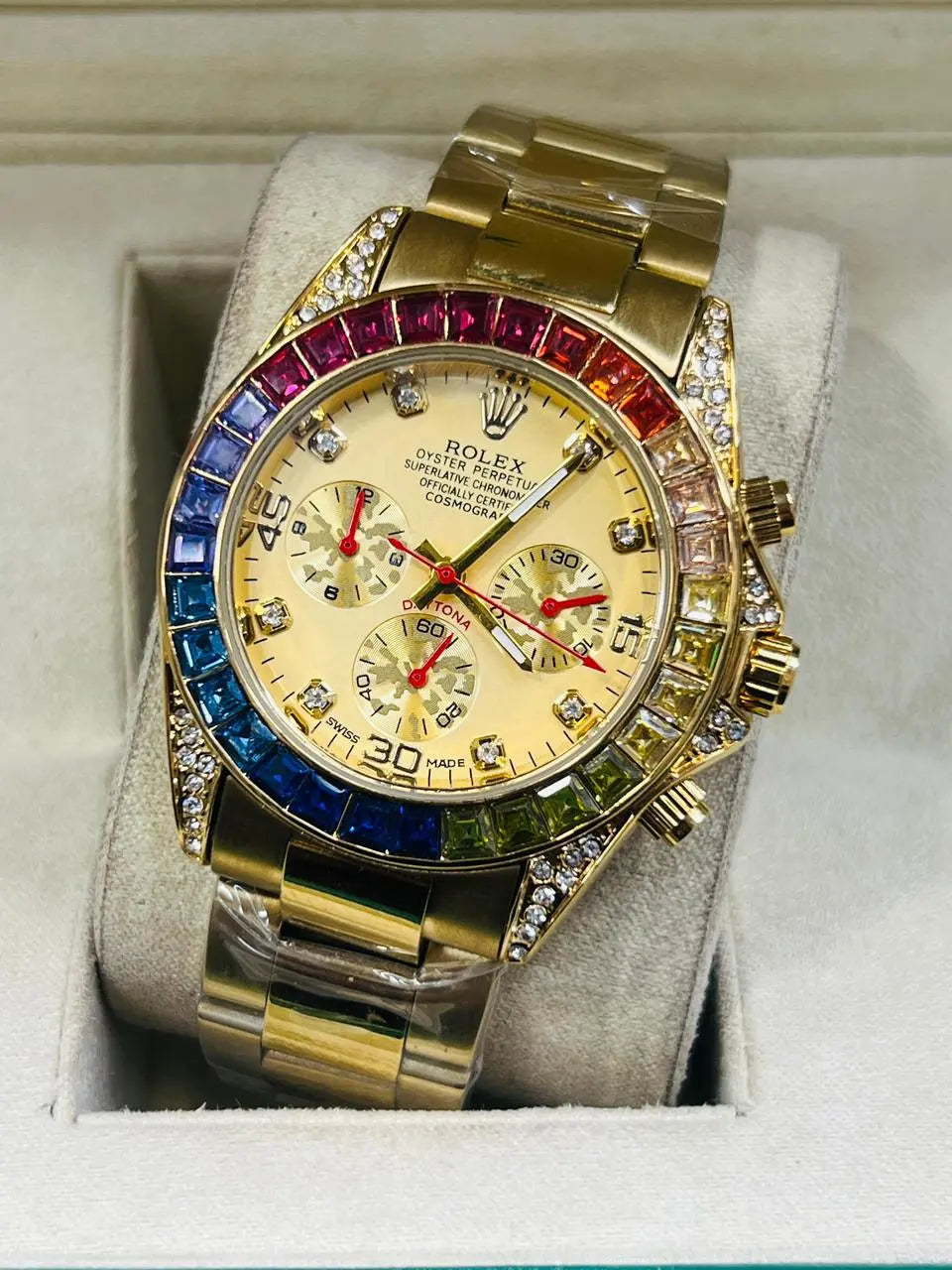 Rainbow Daytona Luxury Chronograph HS STORE