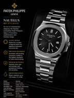 Patek Philippe Nautilus 5711 Black Dial Watch