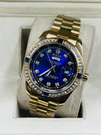 Rolex Day-Date | Luxury Stainless Steel Quartz Watch HS STORE