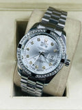 Rolex Day-Date | Luxury Stainless Steel Quartz Watch HS STORE