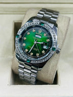 Rolex Day-Date | Luxury Stainless Steel Quartz Watch HS STORE