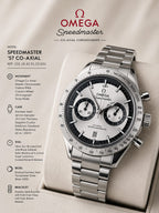 Omega Speedmaster Silver Dial Stainless Steel Watch | HS Store