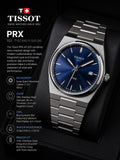 Tissot PRX Blue Sunburst Watch
