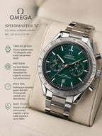 Omega Speedmaster Green Dial Stainless Steel Watch | HS Store