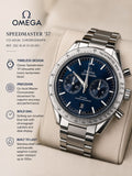 Omega Speedmaster Black Dial Stainless Steel Watch | HS Store