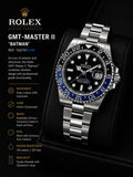 Rolex GMT-Master II Batman Stainless Steel Watch | HS Store