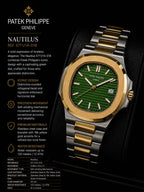 Patek Philippe Nautilus Green Dial Watch